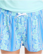 BILLABONG Girls 6 to 14 Happy Hibiscus Swim Volley Boardshorts
