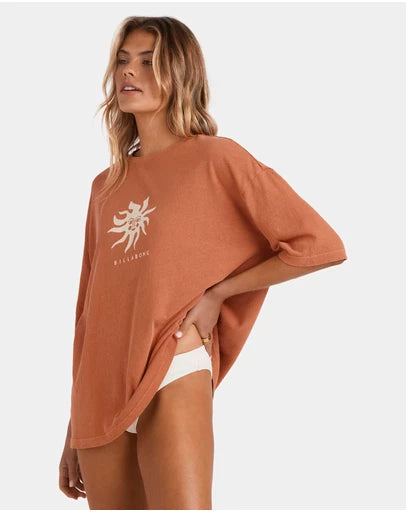 BILLABONG Womens Bright Sun T-Shirt