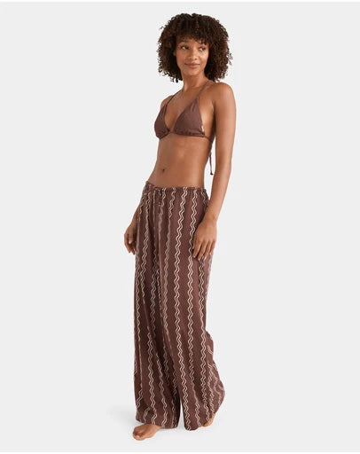 BILLABONG Womens Another Wave Elastic Waist Pants