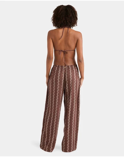 BILLABONG Womens Another Wave Elastic Waist Pants