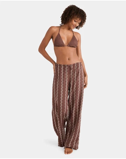 BILLABONG Womens Another Wave Elastic Waist Pants