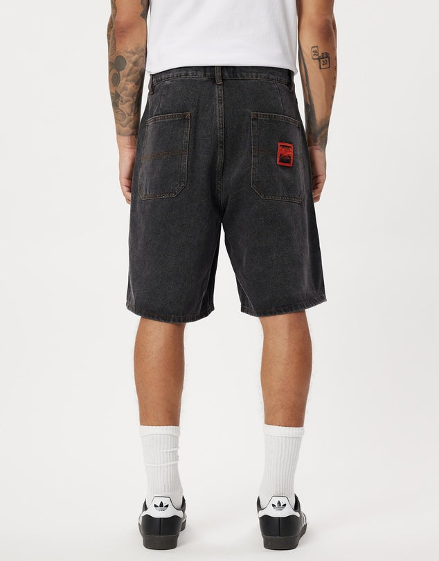 Former Reynolds Denim 21" Washed Black Shorts