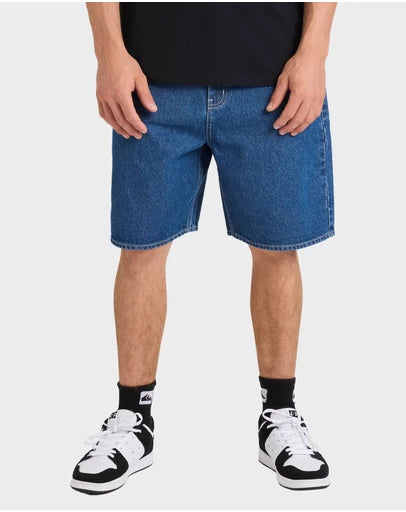 QUIKSILVER Mens Impaired Baggy Denim Shorts