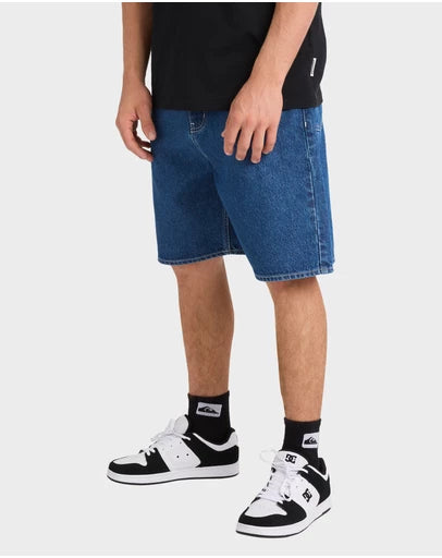 QUIKSILVER Mens Impaired Baggy Denim Shorts