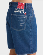 QUIKSILVER Mens Impaired Baggy Denim Shorts