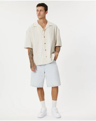 RHYTHM Benny Relaxed Stripe Shirt