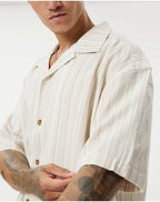 RHYTHM Benny Relaxed Stripe Shirt