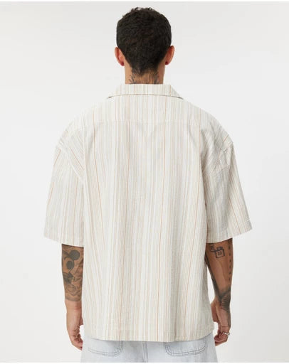 RHYTHM Benny Relaxed Stripe Shirt