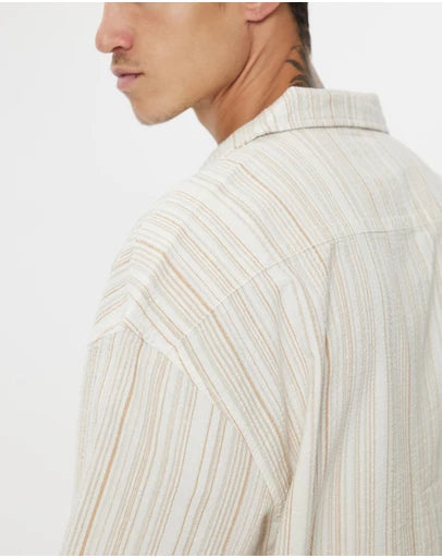 RHYTHM Benny Relaxed Stripe Shirt