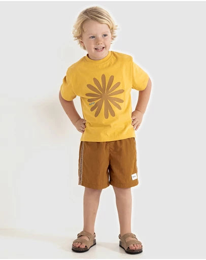 RHYTHM Sun Ra SS T-Shirt - Kids