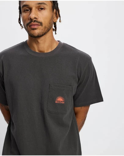 RHYTHM Heavy Vintage Pocket Emblem SS