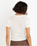 RHYTHM Ojai Pointelle Knit Top