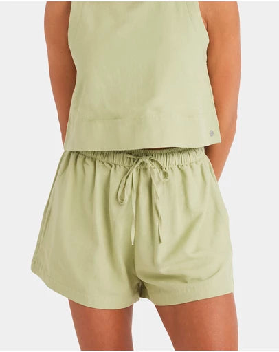 ROXY Womens Dreamer Elastic Waist Shorts