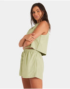 ROXY Womens Dreamer Elastic Waist Shorts