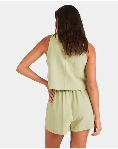 ROXY Womens Dreamer Elastic Waist Shorts