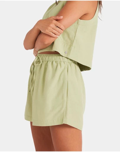 ROXY Womens Dreamer Elastic Waist Shorts
