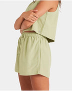 ROXY Womens Dreamer Elastic Waist Shorts