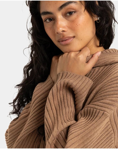 ROXY Womens Here We Glow Knitted Jumper
