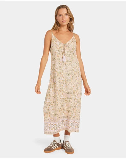 ROXY Womens Garland Midi Dress