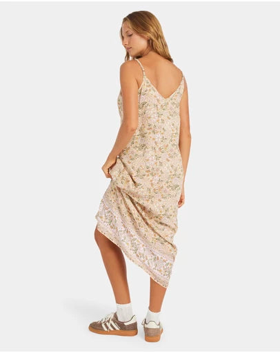 ROXY Womens Garland Midi Dress
