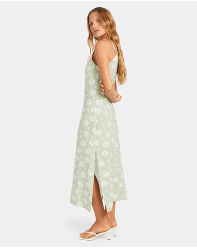 BILLABONG Womens Blossom Slip Midi Dress Sale price