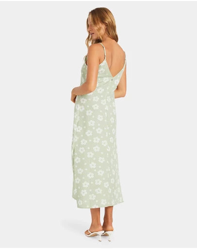 BILLABONG Womens Blossom Slip Midi Dress Sale price