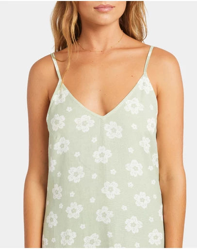 BILLABONG Womens Blossom Slip Midi Dress Sale price