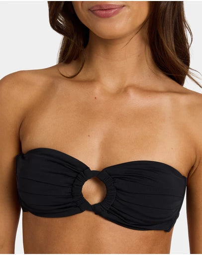 ROXY Womens SD Beach Classics Bandeau Bikini Top