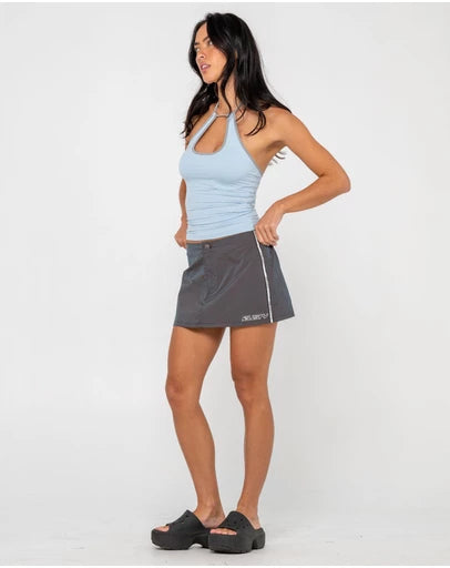 RUSTY Lombardi Low Rise Mini Skirt