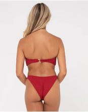 Load image into Gallery viewer, Sandalwood Midi Bikini Pant WINE
