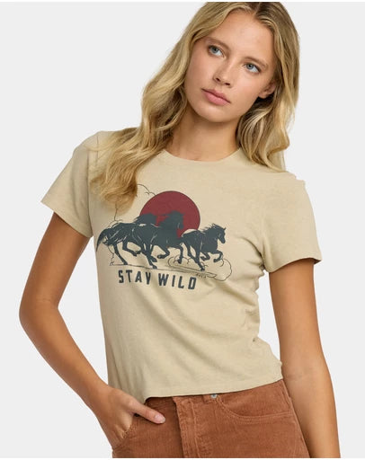 RVCA Womens 411 T-Shirt