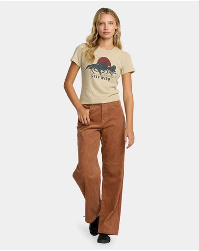 RVCA Womens 411 T-Shirt