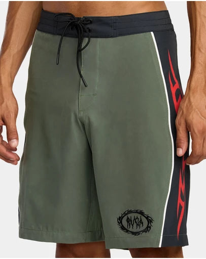 RVCA MENS RETRACT TRUNK 20" BOARDSHORTS