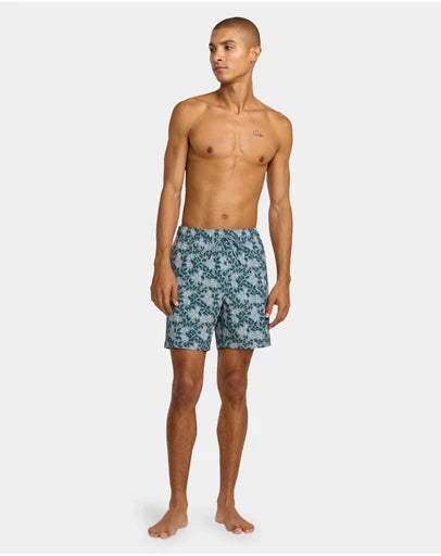 RVCA MENS VA ELASTIC VOLLEY 17" SWIM SHORTS