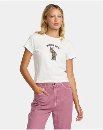 RVCA Womens 411 T-Shirt