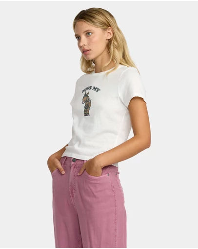RVCA Womens 411 T-Shirt
