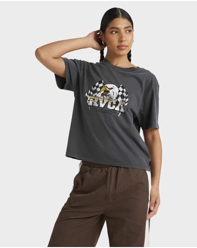RVCA Womens Race Day Easy T-Shirt