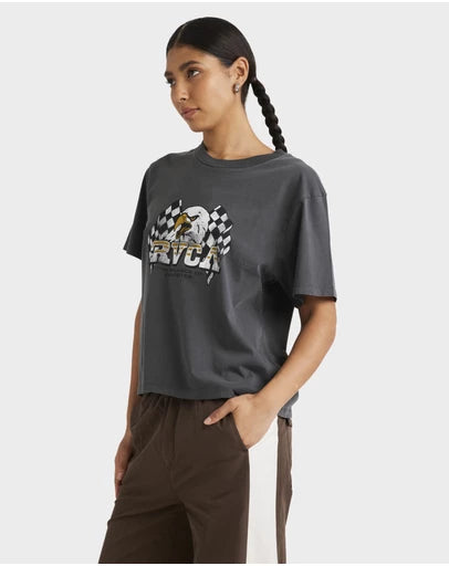 RVCA Womens Race Day Easy T-Shirt