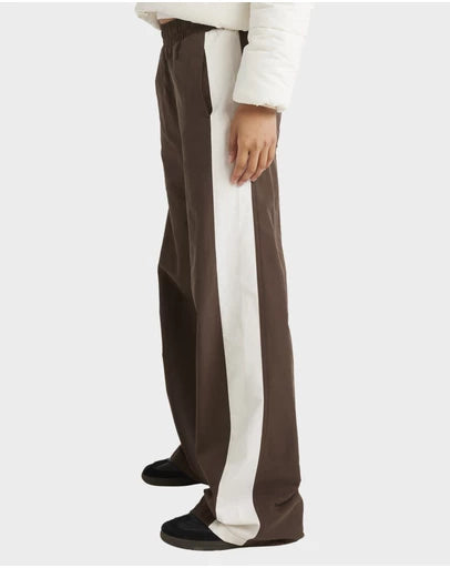 RVCA WOMENS TRACKED WIDE LEG PANT
