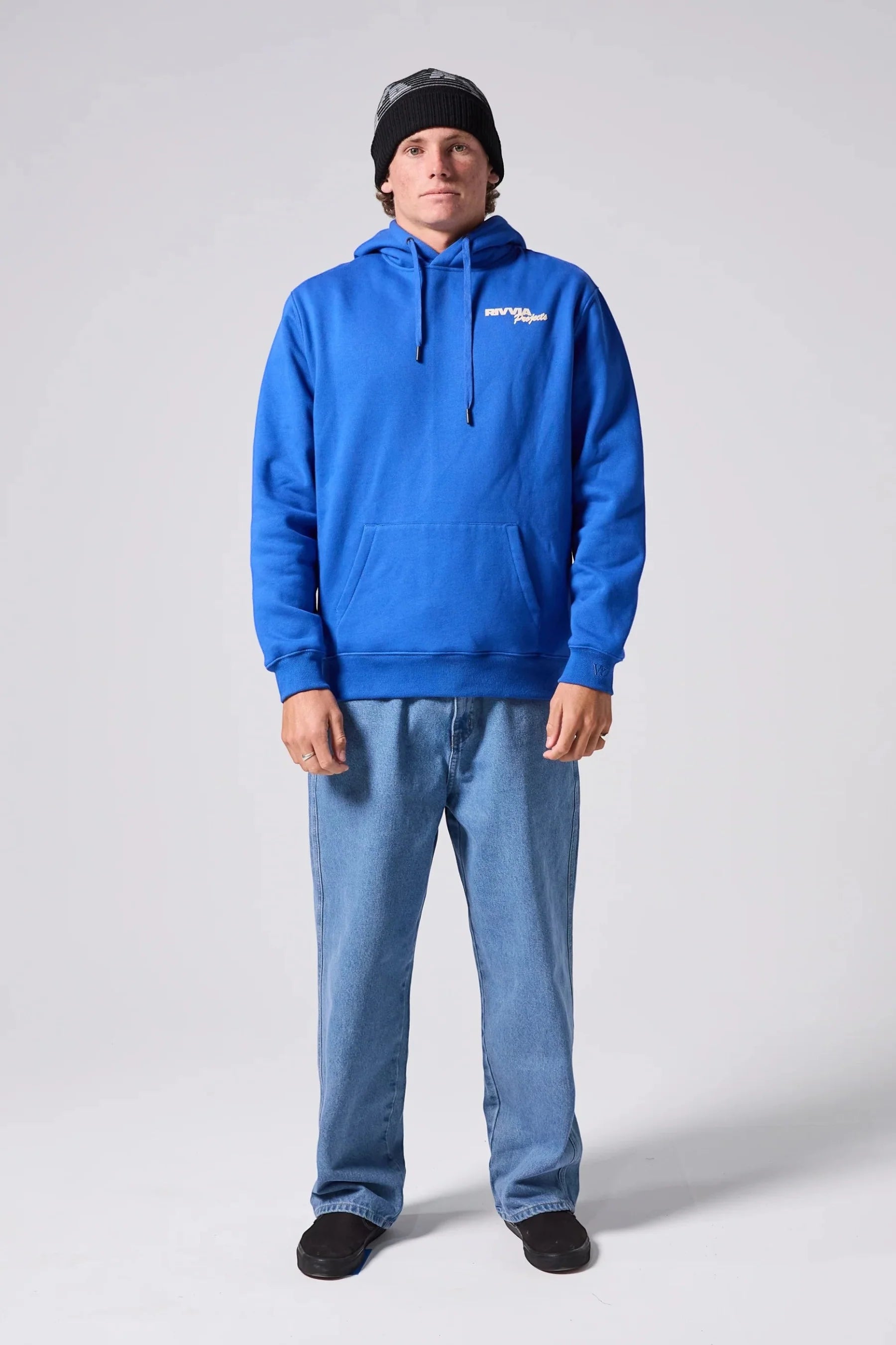 RIVVIA TESTIMONY HOOD | BLUE