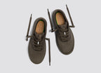 CARIUMA All Teak Suede and Canvas