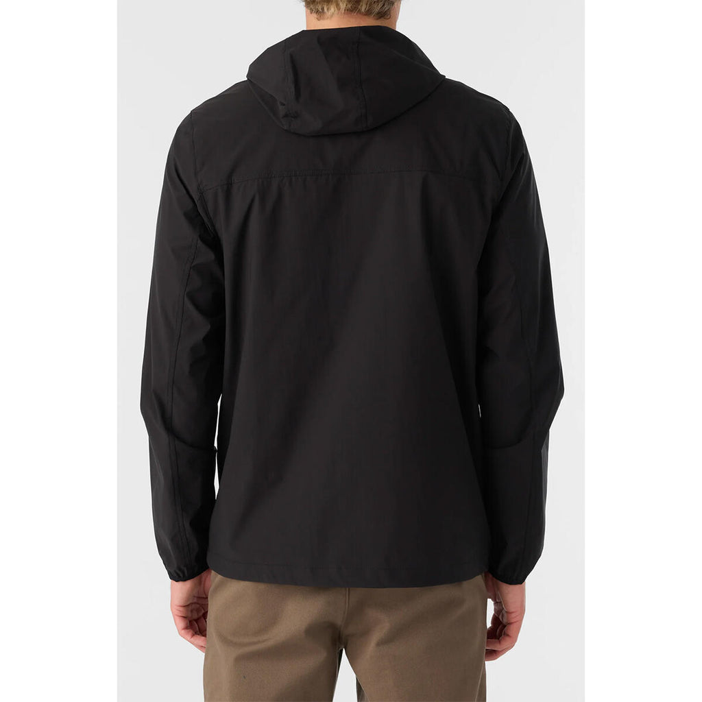 Oneill Trvlr Windbreaker Stretch Jacket Black