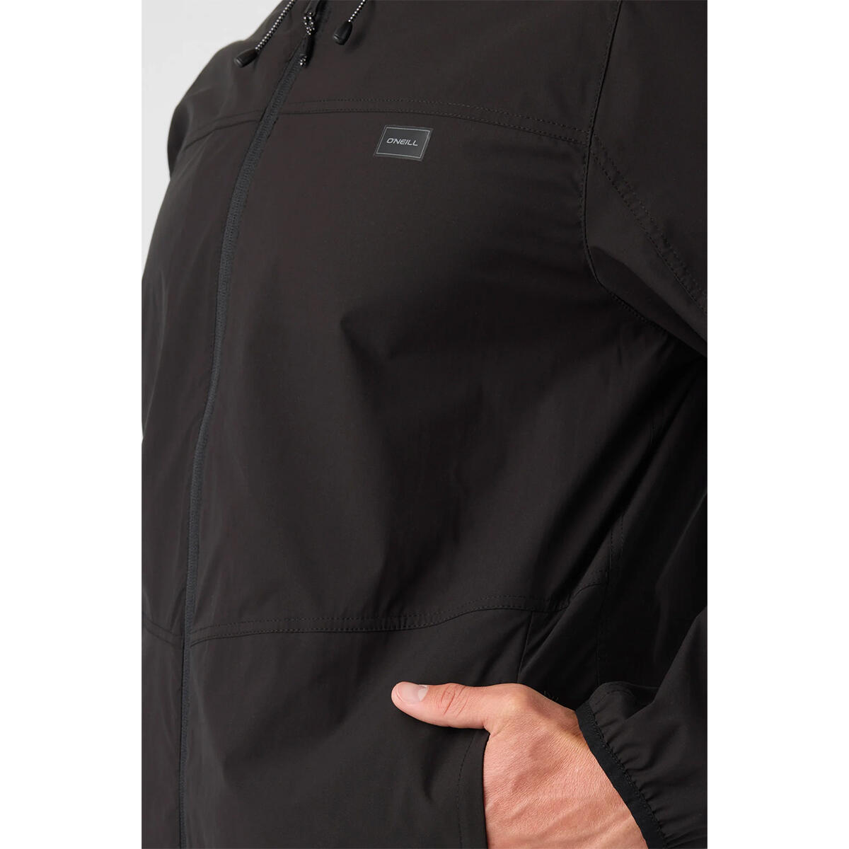 Oneill Trvlr Windbreaker Stretch Jacket Black