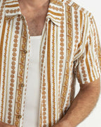 Rhythm Clothing Paisley Stripe Ss Shirt