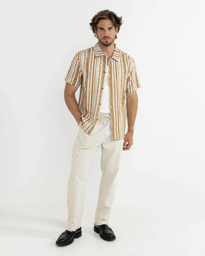 Rhythm Clothing Paisley Stripe Ss Shirt