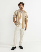 Rhythm Clothing Paisley Stripe Ss Shirt