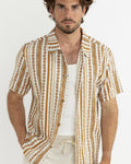 Rhythm Clothing Paisley Stripe Ss Shirt
