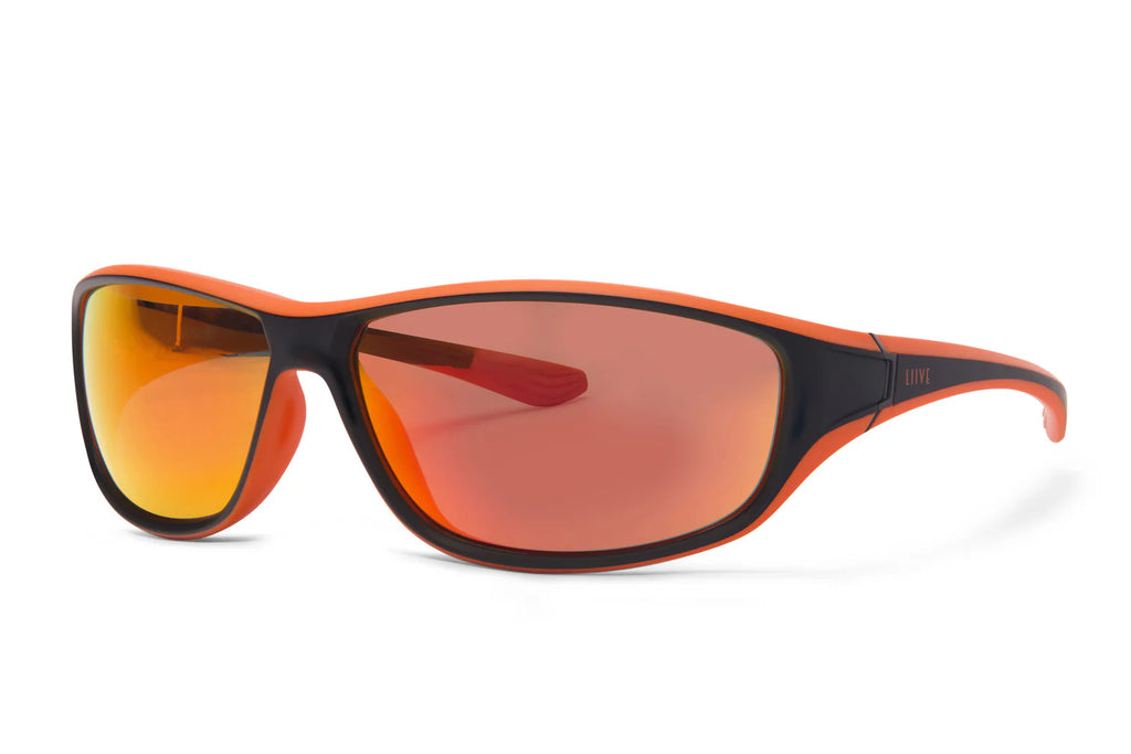 LIIVE - PUSHER - MIRROR MATT BLACK ORANGE