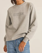 RHYTHM Flagship Boyfriend Fleece Crew