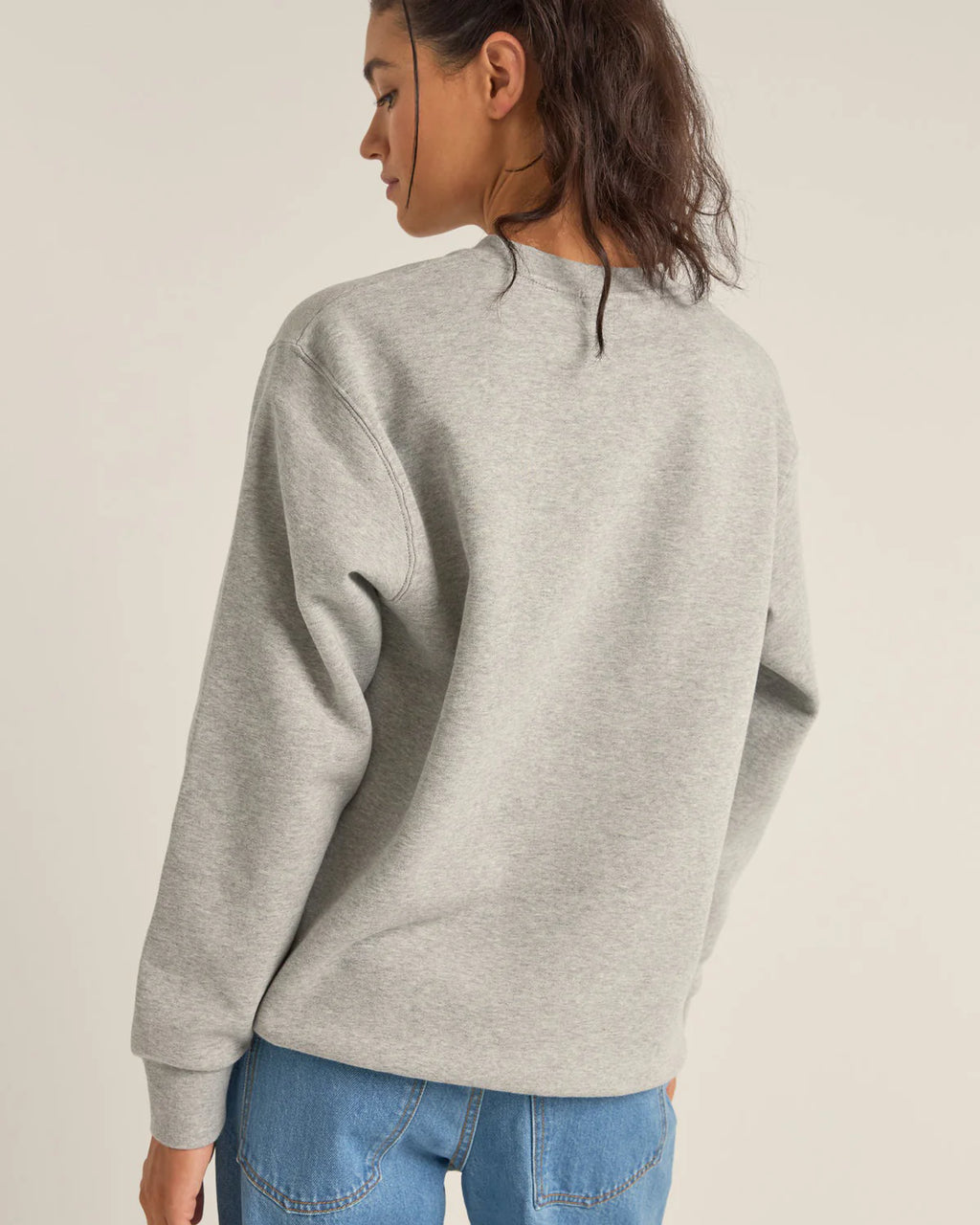 RHYTHM Flagship Boyfriend Fleece Crew